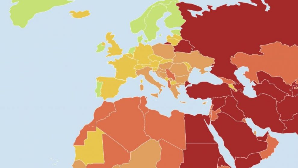 Ελευθερία του Τύπου: Υποχώρησε άλλη μια θέση (89η) η Ελλάδα – Σταθερά τελευταία στην ΕΕ