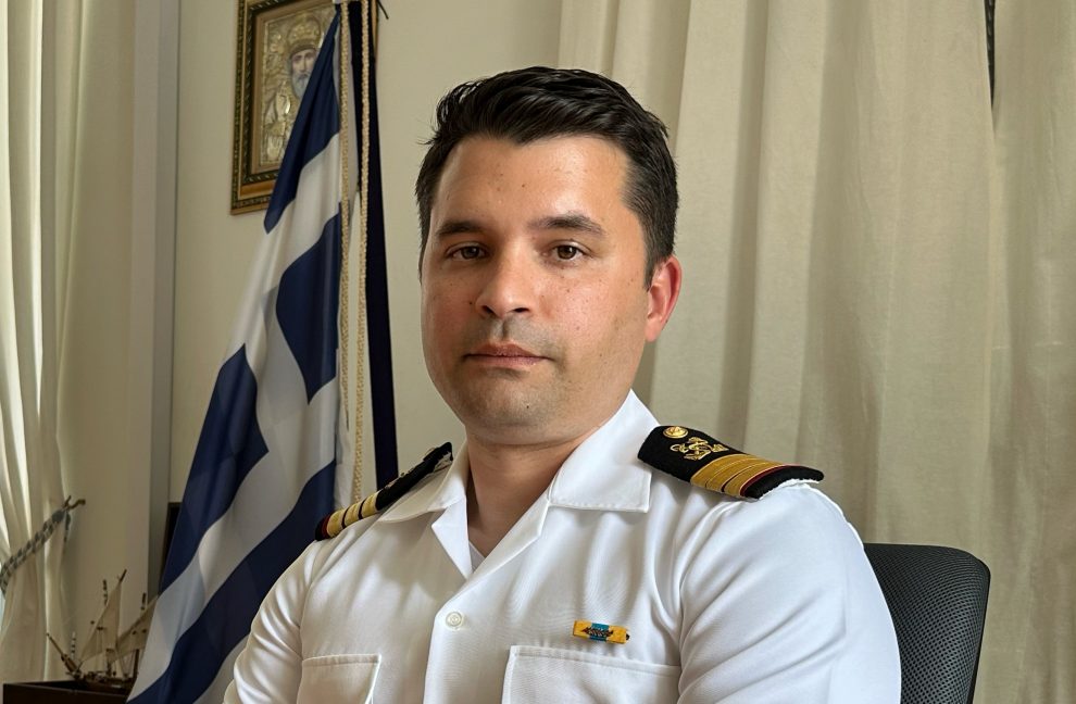 Ανέλαβε καθήκοντα κεντρικού  λιμενάρχη Καλαμάτας ο Δημήτρης Νέζης