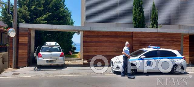 Τροχαίο στη Βέργα – Αυτοκίνητο εισέβαλε στο σπίτι του περιφερειάρχη