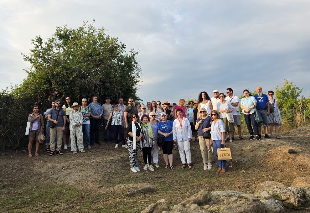 Ο «Ευκλής» ξεναγήθηκε στον  Αρχαιολογικό Χώρο Ακοβίτικων