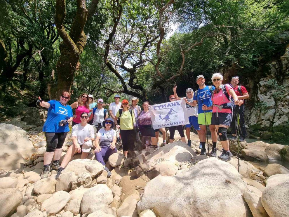 «Ο Ευκλής» στο φαράγγι του Πηνειού ποταμού