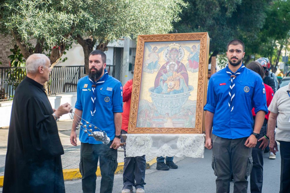 Η Παναγία η Πεταλιδιώτισσα στην Ηλιούπολη