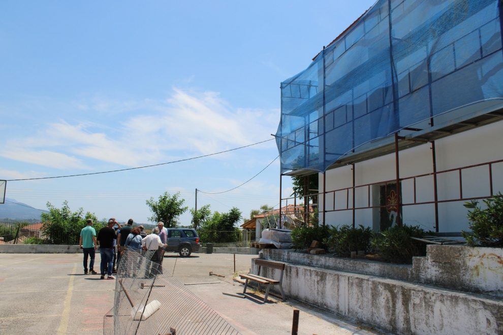 Προχωρά η ενεργειακή  αναβάθμιση του Δημοτικού – Νηπιαγωγείου Βαλύρας