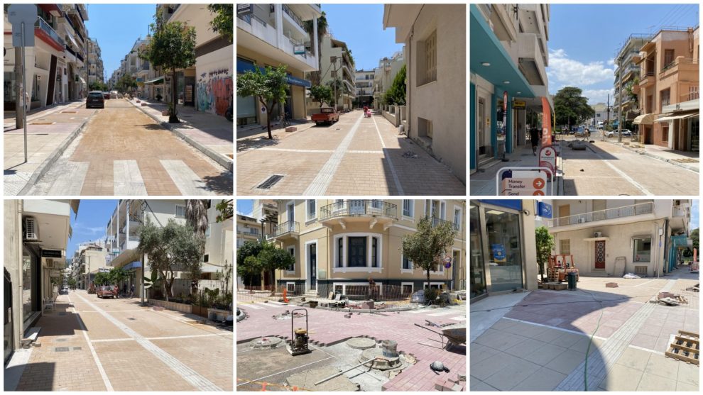 Νέα δυναμική αποκτά το κέντρο της Καλαμάτας με τις αναπλάσεις