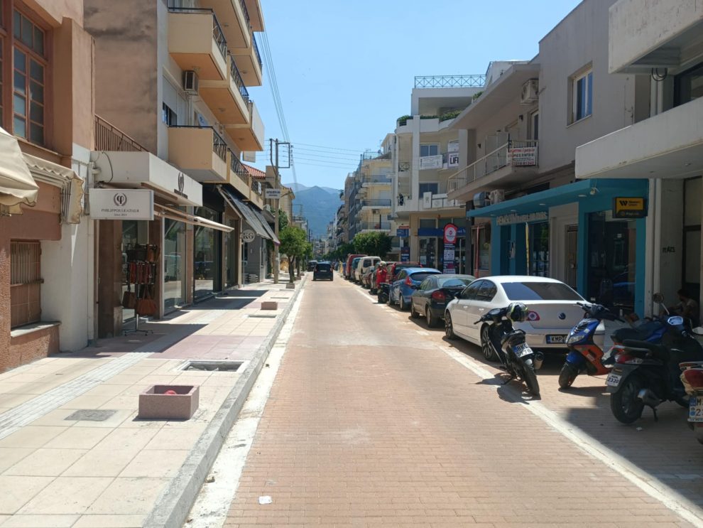 Καλαμάτα: Στην κυκλοφορία το αναπλασμένο  τμήμα της Βασ. Όλγας