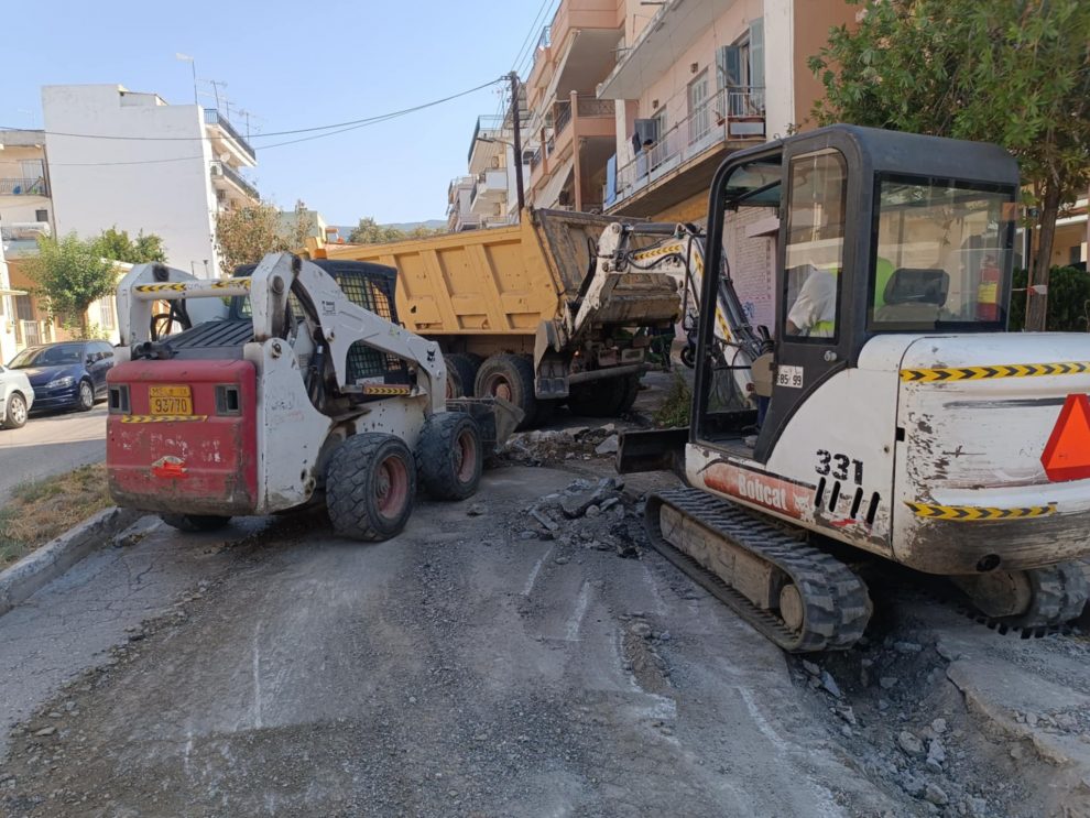 Σε εξέλιξη έργα ύδρευσης και  ομβρίων της ΔΕΥΑ Καλαμάτας