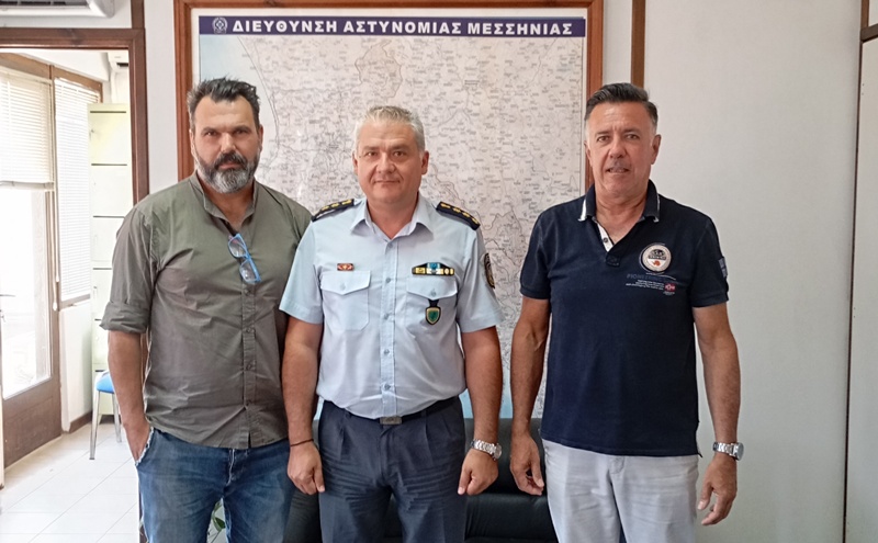 Ένωση Προέδρων Κοινοτήτων Μεσσηνίας: Συζήτηση με αστυνομικό  διευθυντή για παραβατικότητα