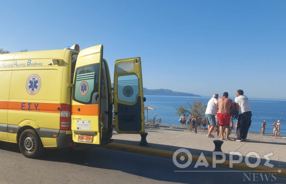 Παραλία Καλαμάτας: Άνδρας ανασύρθηκε χωρίς τις αισθήσεις του