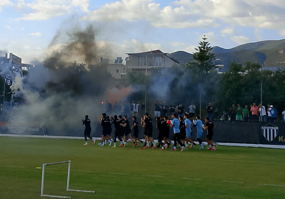Μόνο άνοδος το μήνυμα από την πρώτη «ανοικτή» προπόνηση της Καλαμάτας