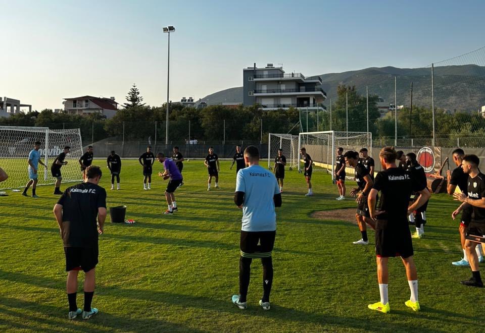 Σήμερα η ανοικτή προπόνηση της Καλαμάτας στα Παλιάμπελα