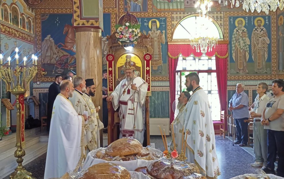 Η εορτή της Αγίας Κυριακής  στην Ιερά Μητρόπολη Μεσσηνίας