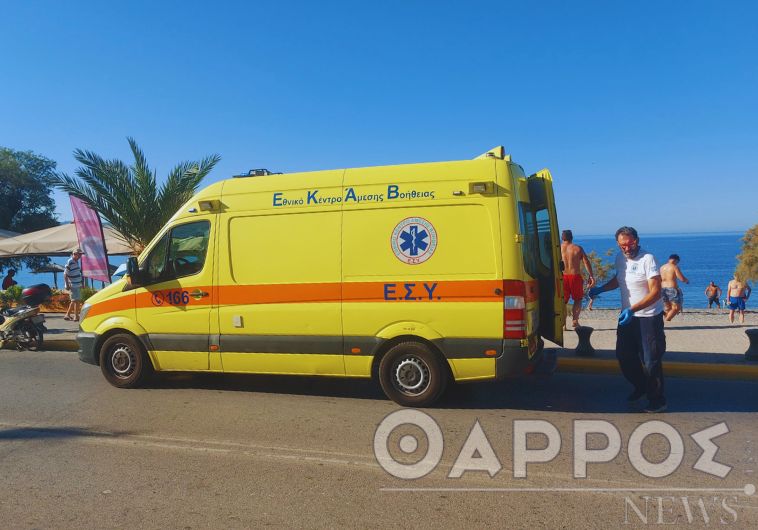 Παραλία Καλαμάτας: Λουόμενος δίνει μάχη  στη ΜΕΘ να κρατηθεί στη ζωή
