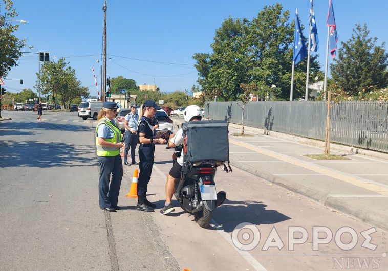 Μεσσηνία: Συνεχίζονται οι έλεγχοι και τα πρόστιμα για κράνος