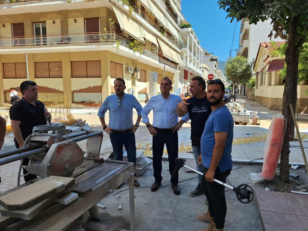 Καλαμάτα: Αυτοψία στο έργο των αστικών αναπλάσεων στο κέντρο -Προς ολοκλήρωση κρίσιμο τμήμα