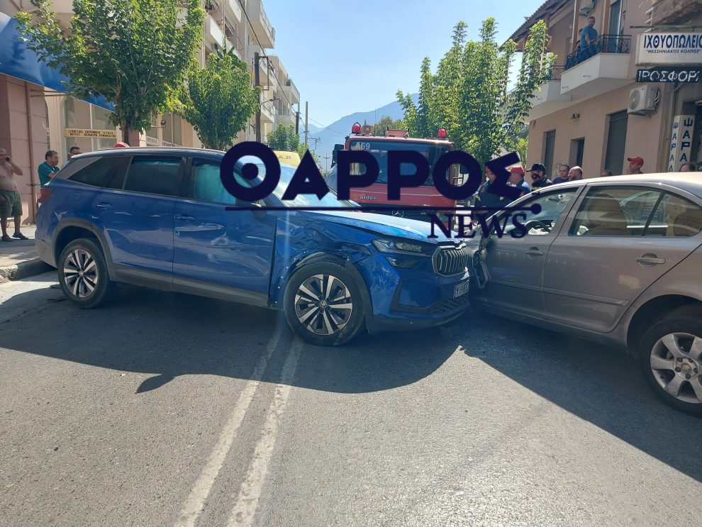 Σοβαρό τροχαίο με τραυματισμό στη Λυκούργου
