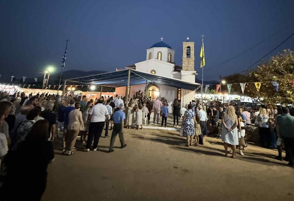 Την Παναγία την Αγριλιώτισσα τίμησαν στον Αγρίλη Φιλιατρών