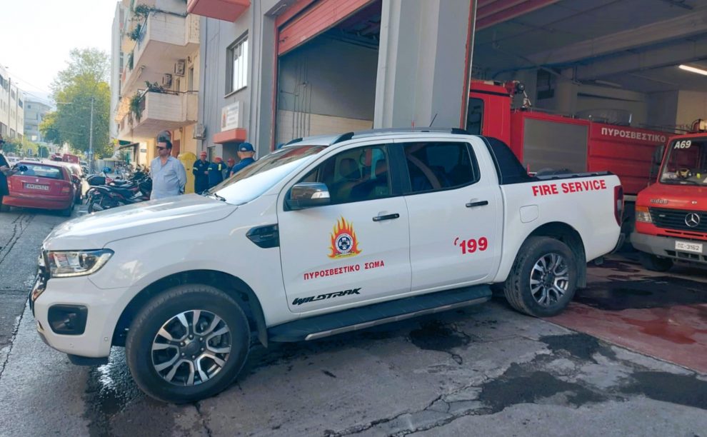 Πυροσβεστικό Σώμα: Δωρεά οχήματος από τον Φιλάρετο Καλτσίδη