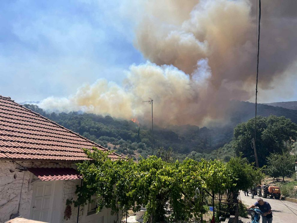 Η τεράστια κινητοποίηση έσωσε τα Πετράλωνα – Καταγγελίες ότι η φωτιά ξεκίνησε  από κολώνα του ΔΕΔΔΗΕ