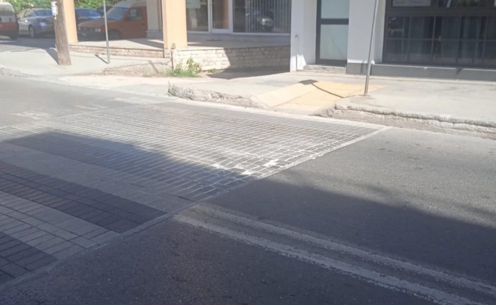 Τραυματισμός από θραύσματα  κυβόλιθων στην οδό Λυκούργου