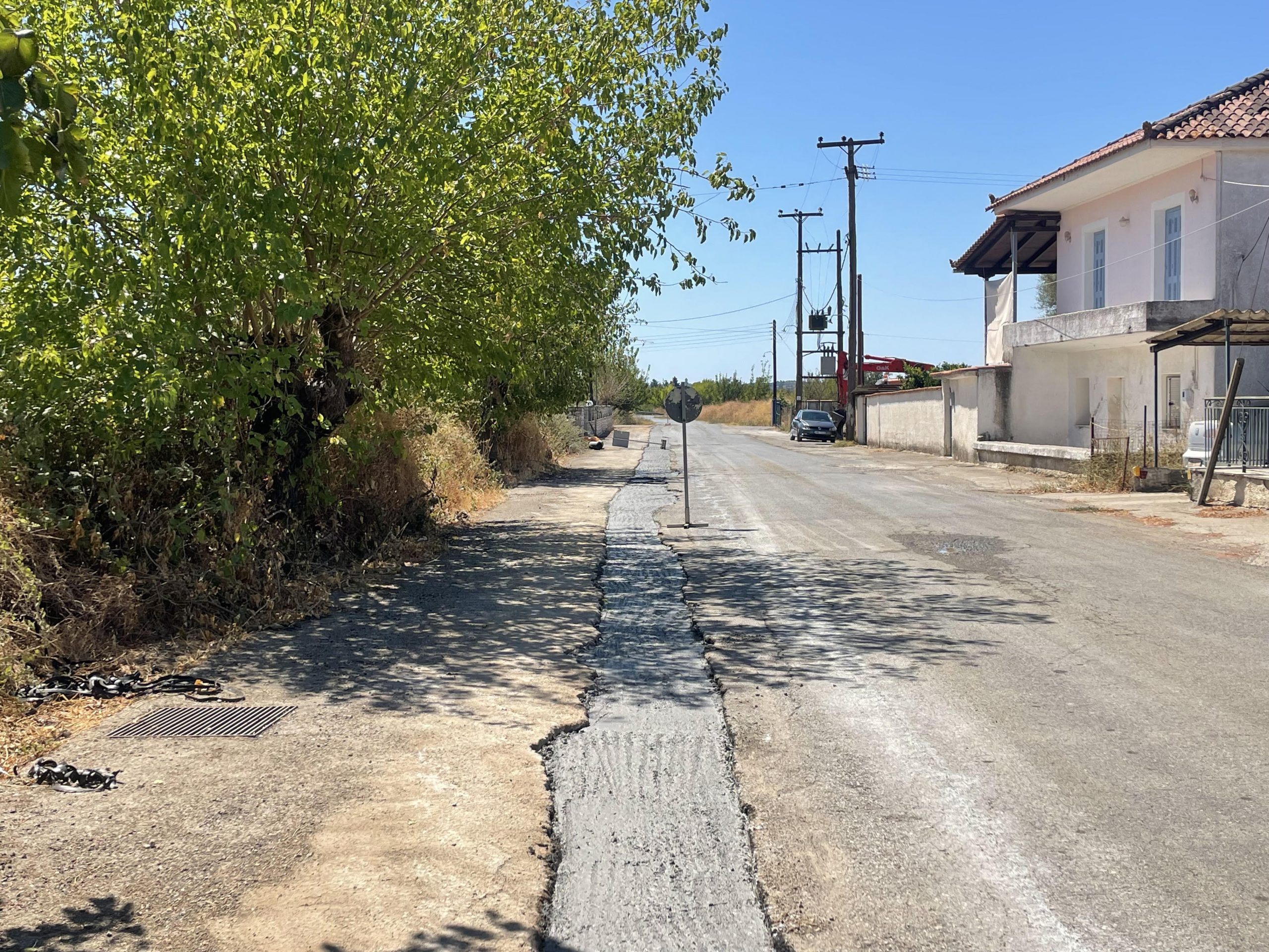 Συνεχίζονται οι εργασίες αντικατάστασης αγωγών ύδρευσης στον Δήμο Οιχαλίας