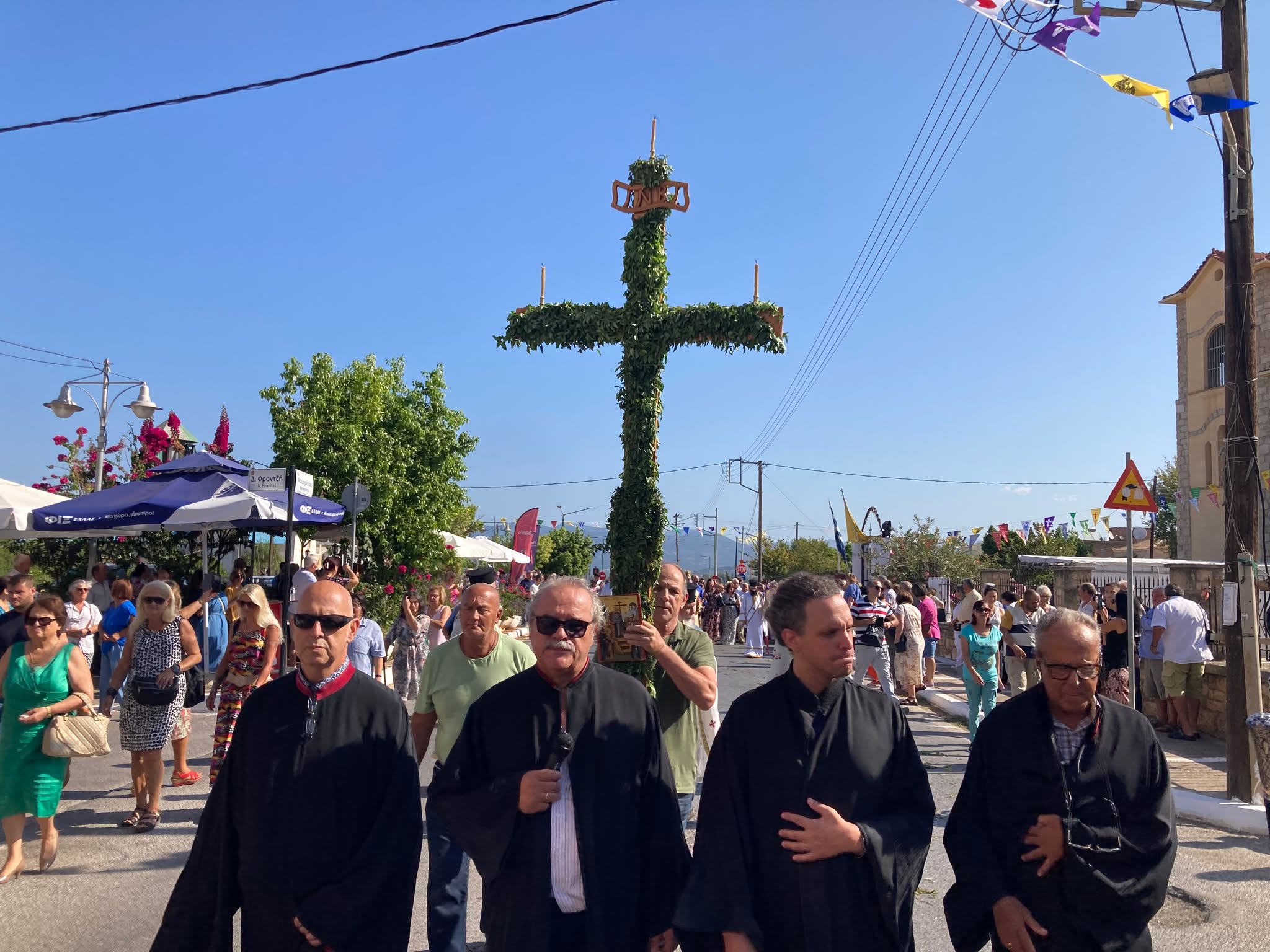 Γιόρτασαν την Παγκόσμια Ύψωση του Τιμίου Σταυρού στην Κυπαρισσία