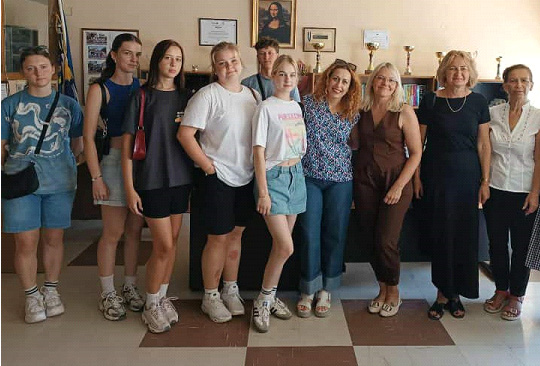 6ο ΓΕΛ Καλαμάτας: Ολοκληρώθηκε με επιτυχία  η επίσκεψη Λιθουανών μαθητών