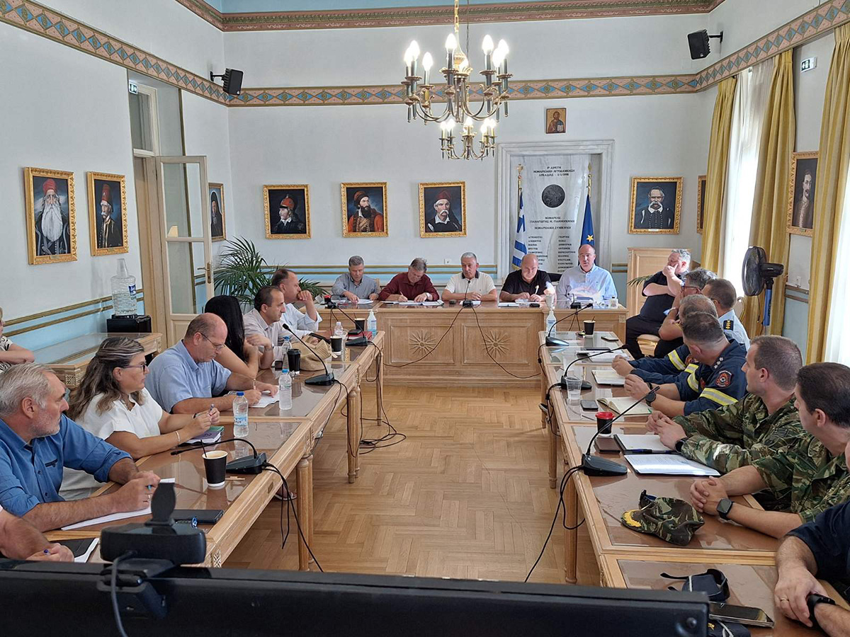 Συνεδρίαση συντονιστικού οργάνου Περιφέρειας Πελοποννήσου