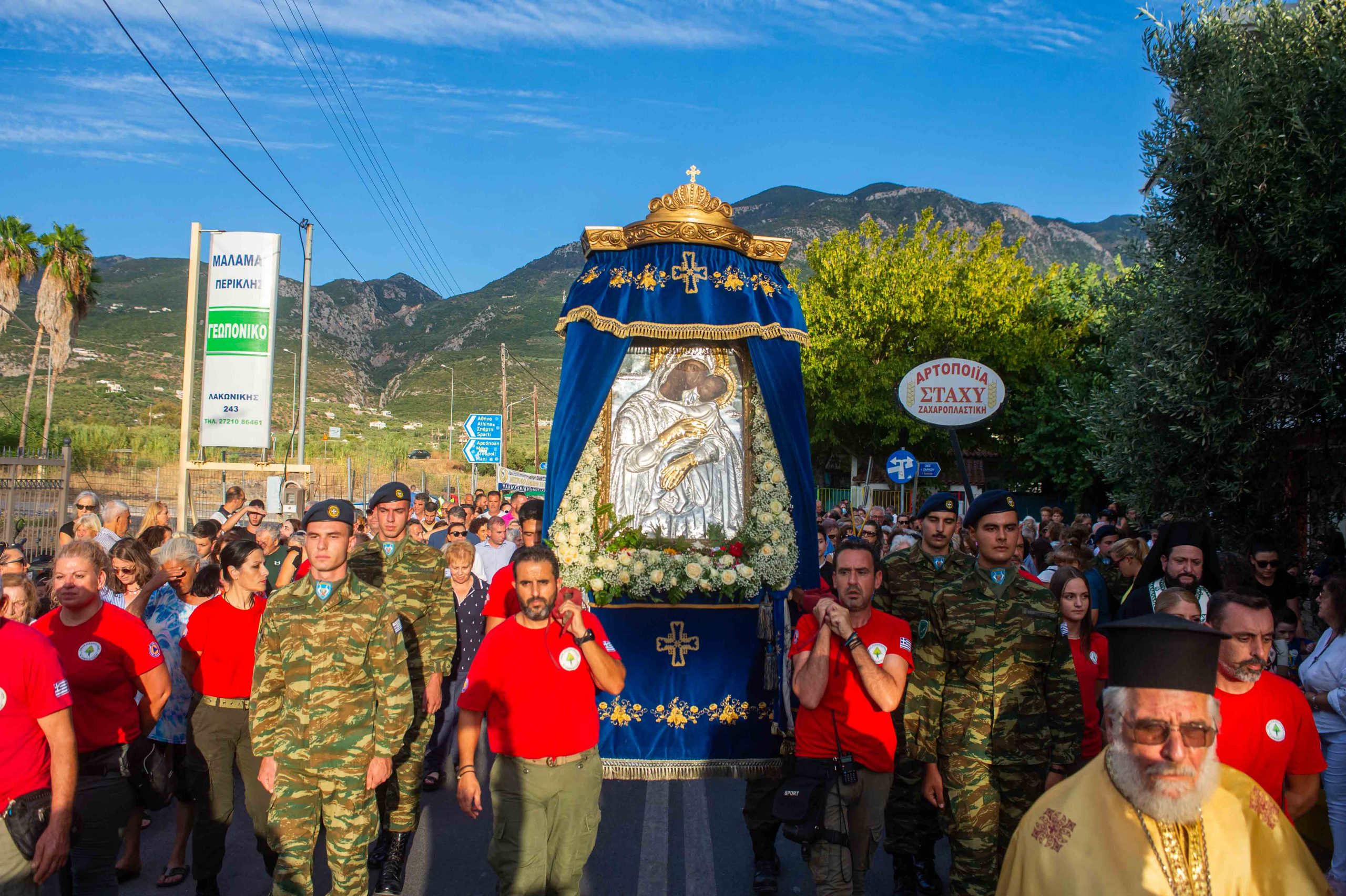 Η Καλαμάτα υποδέχθηκε την Παναγία Δημιοβίτισσα