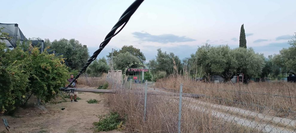 Ασυντήρητο δίκτυο της ΔΕΗ