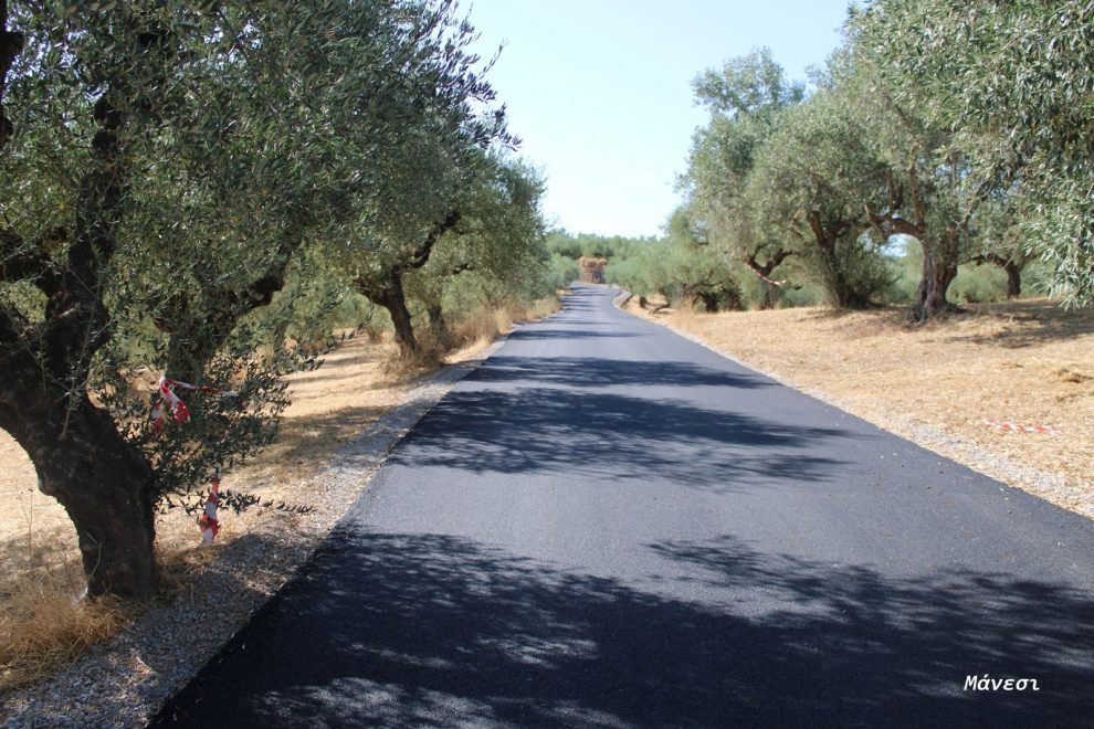 Ασφαλτοστρώσεις σε οδούς Χαραυγή – Πολυλίμνιο και Μάνεσι