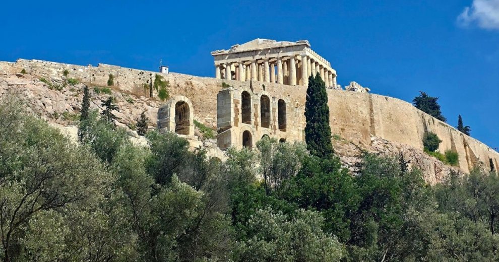 Βγήκαν οι σκαλωσιές από τη δυτική πλευρά του Παρθενώνα