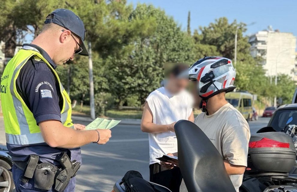 Συνεχίζονται στη Μεσσηνία οι εντατικοί έλεγχοι για κράνος