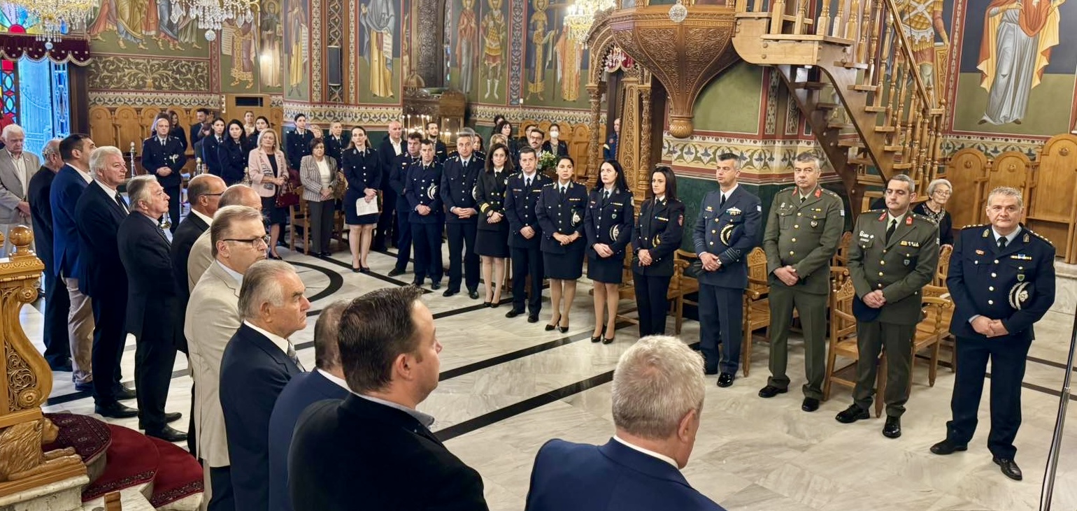 Η Αστυνομία τίμησε τον προστάτη της Μεγαλομάρτυρα Άγιο Αρτέμιο