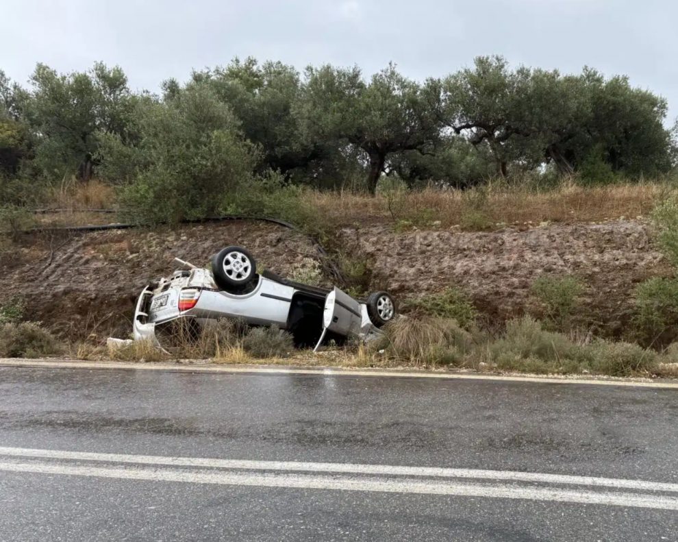 Τροχαίο ατύχημα στην Ε.Ο. Μαραθόπολης – Γαργαλιάνων