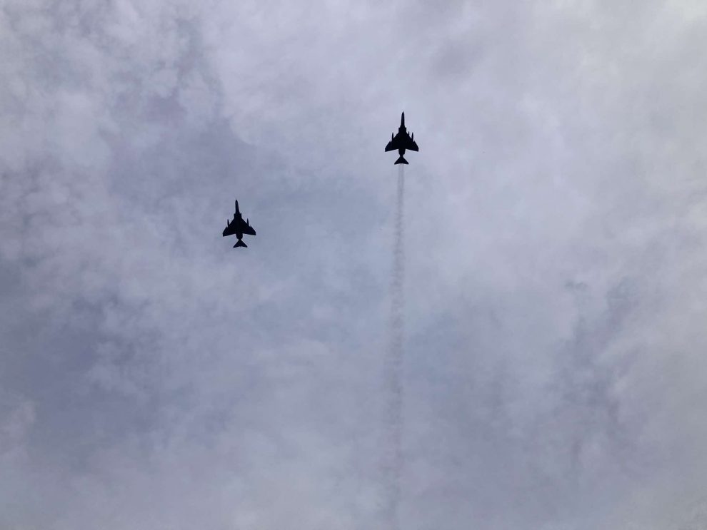 Επίδειξη πτήσης από δύο F4 στην Κυπαρισσία