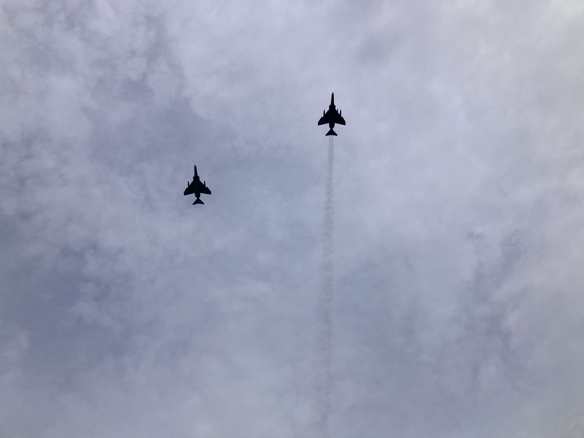 Επίδειξη πτήσης από δύο F4 στην Κυπαρισσία
