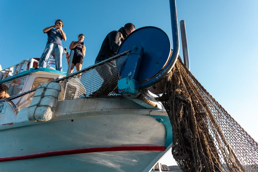 Πιο καθαρή η Σαπιέντζα με τη δράση υποθαλάσσιου καθαρισμού της Aegean Rebreath