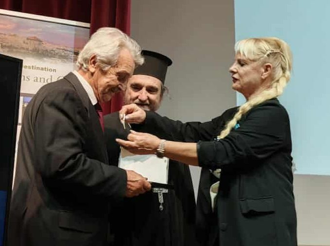 Βράβευση του τέως δημάρχου  Δυτικής Μάνης Δημήτρη Γιαννημάρα