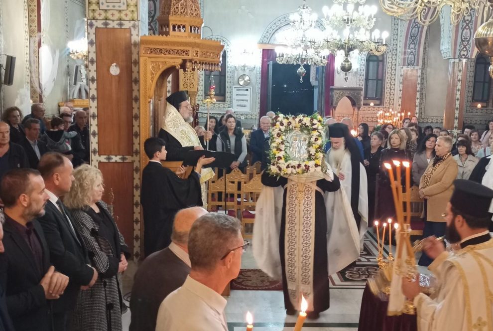 Ο Εσπερινός των Ταξιαρχών στην Ιερά Μητρόπολη Μεσσηνίας