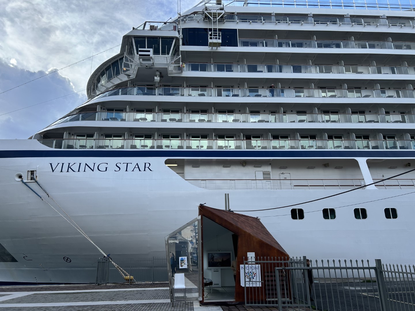 Άφιξη του “Viking Star” στην Καλαμάτα με σχεδόν 900 επισκέπτες