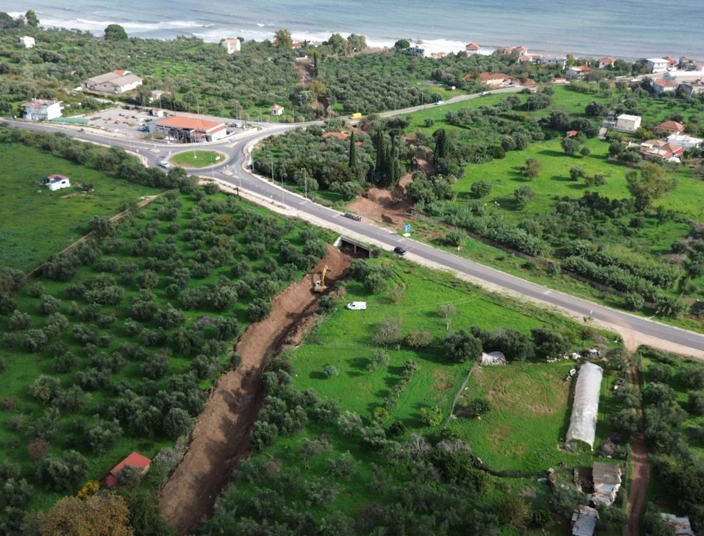 ΠΕ Μεσσηνίας: Η εξέλιξη των αντιπλημμυρικών εργασιών