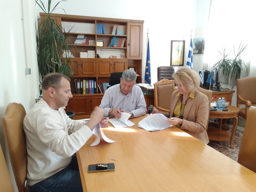 ΠΕ Μεσσηνίας: Υπογραφή σύμβασης έργου καθαρισμού ρεμάτων