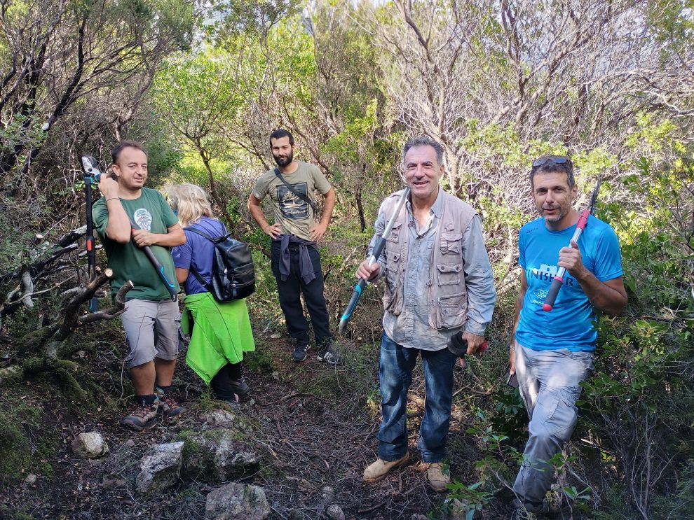 Ραπτόπουλο – Παλαιά Βρύση: Καθαρισμός παλαιού δρόμου-«μονοπατιού»