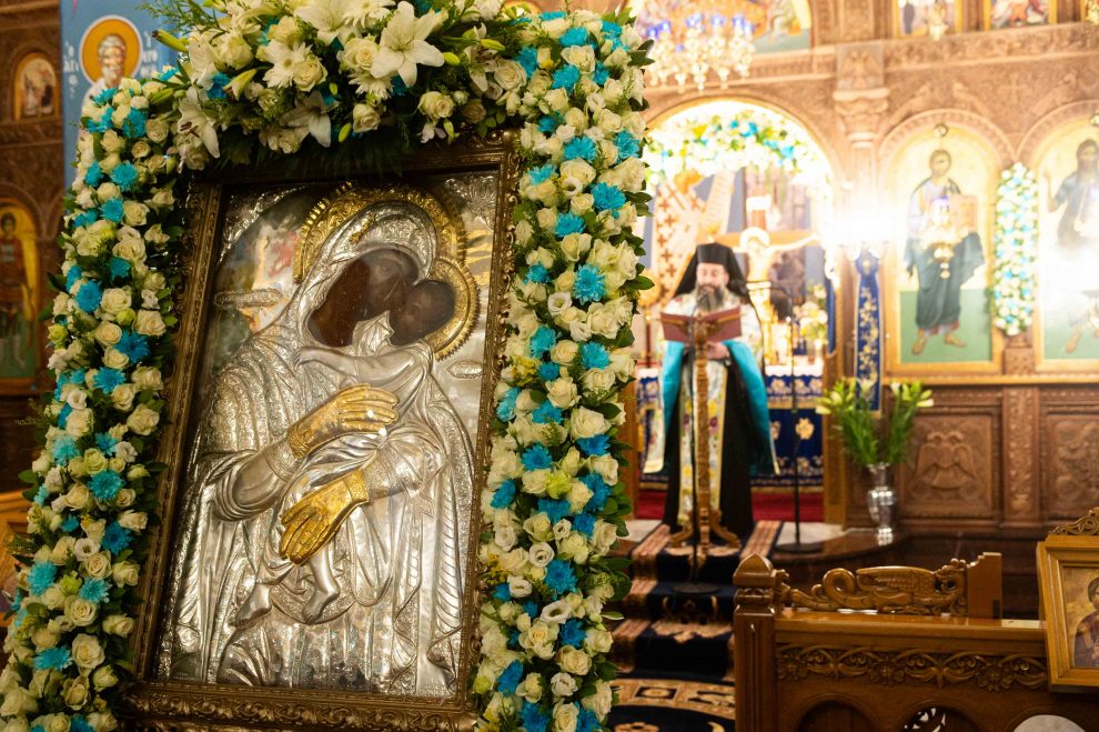 Υποδοχή της Παναγίας της Δημιοβίτισσας στην Αθήνα