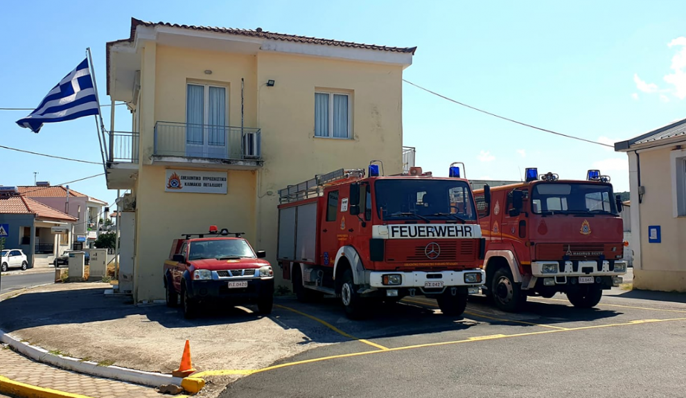 Αίτημα Μαντά για Μόνιμο Πυροσβεστικό Κλιμάκιο στο Πεταλίδι και ενίσχυση οχημάτων μέσω “ΑΙΓΙΣ”