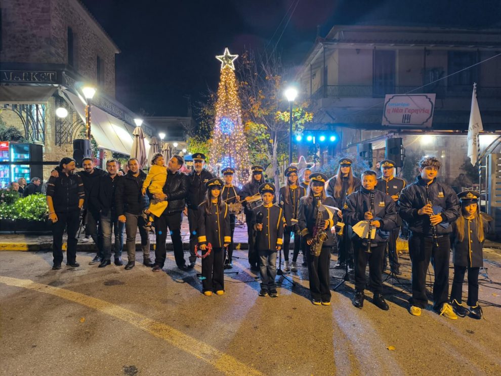 Φωταγωγήθηκαν τα δέντρα σε Καρδαμύλη και Κάμπο