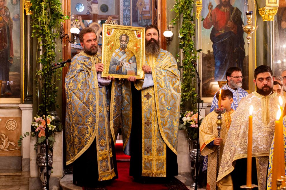 Ο Εσπερινός του Αγίου Νικολάου στην Καλαμάτα