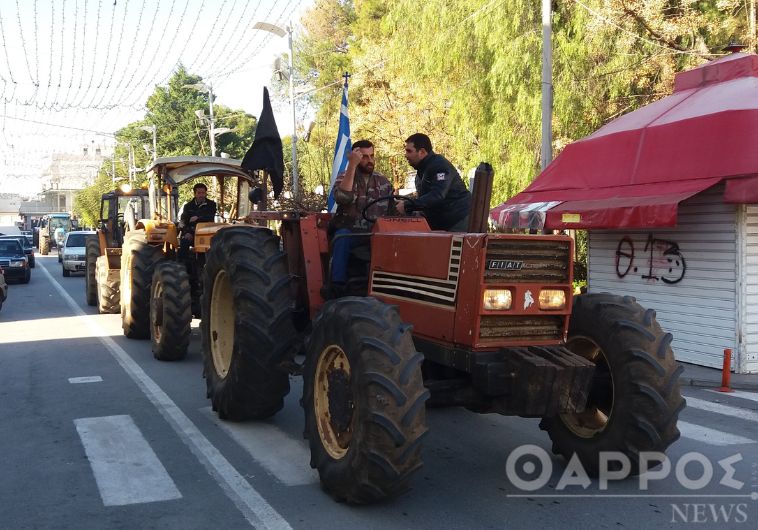 Οι αγρότες των Γαργαλιάνων αύριο στη Μεσσήνη για συμμετοχή στην κινητοποίηση