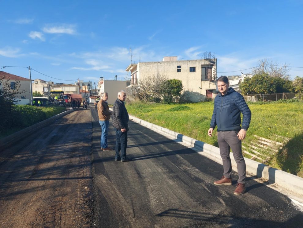 Όχι, δήμαρχε,  δεν ολοκληρώθηκαν οι νέοι δρόμοι…