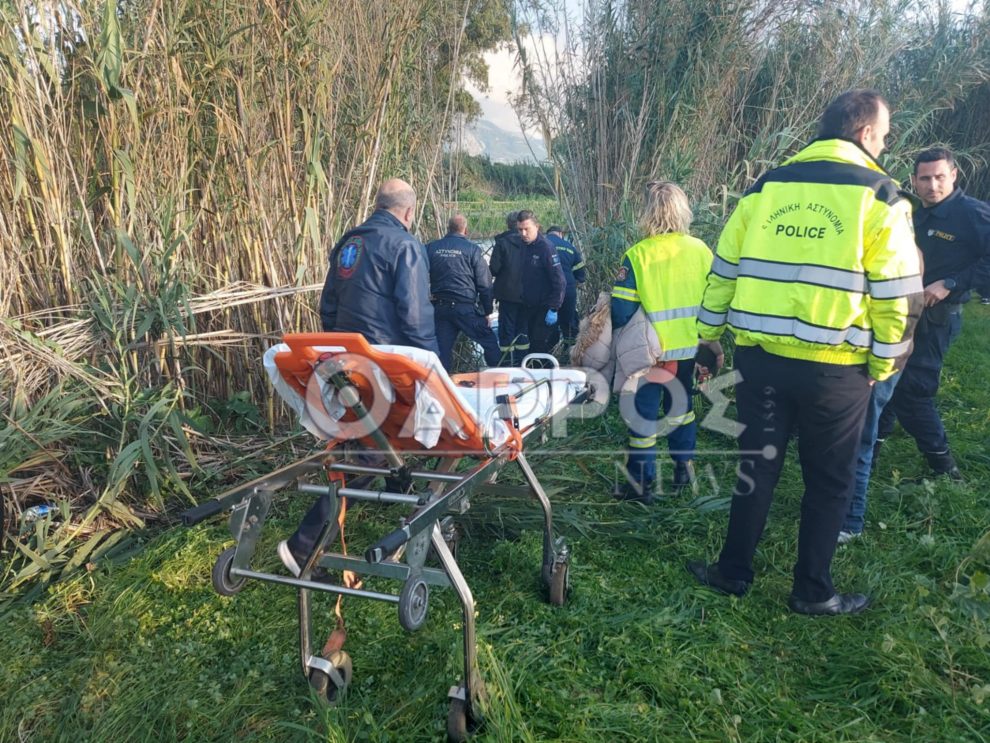 Καλαμάτα: Αυτοκίνητο έπεσε στον ποταμό Άρι